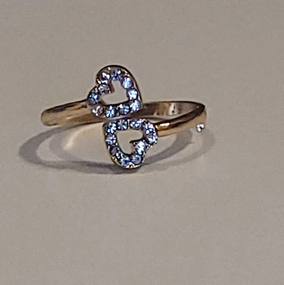 Boho Chic 7pc Gold Stackable Ring Set - Picture 3 of 6